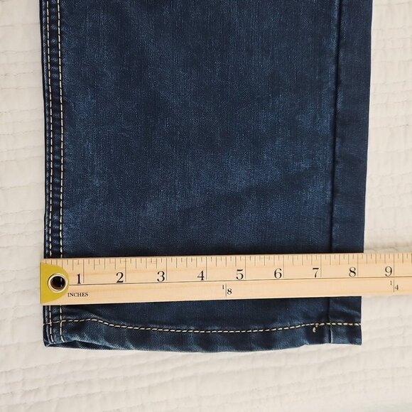 VTG United Denim of America Jeans Men's 38x32 Med Wash Stretch Straight EUC - Picture 8 of 16